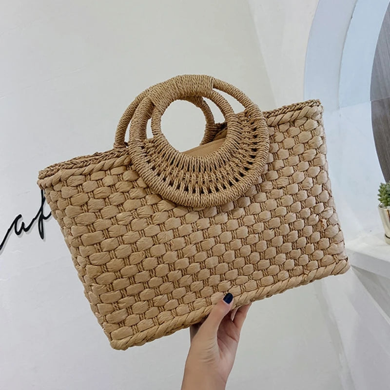 Bolsa  Feminina de Palha Gardena GS.