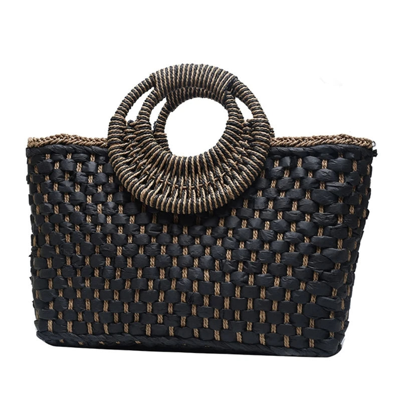Bolsa  Feminina de Palha Gardena GS.
