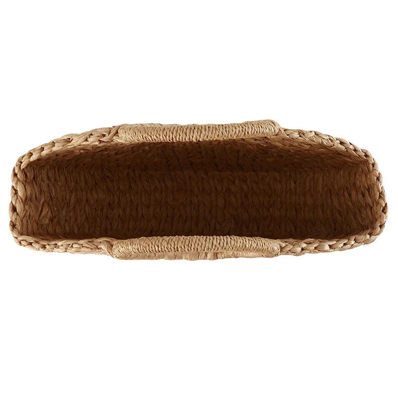 Bolsa Feminina de Tecido Rattan e Vime Natty Gabeiastore.